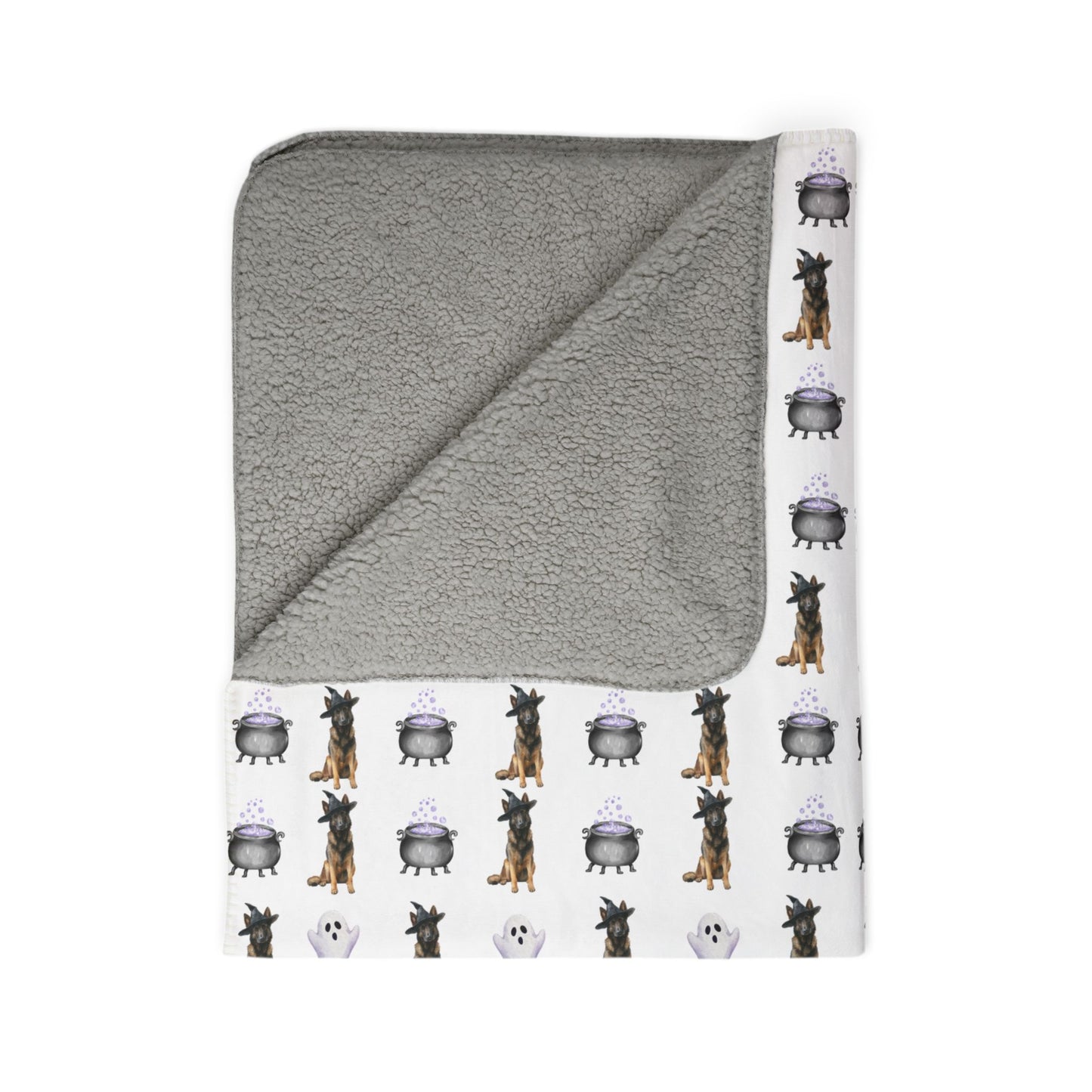Shepherds & Spells Sable GSD Blanket