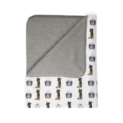 Shepherds & Spells Sable GSD Blanket