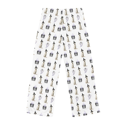 Shepherds & Spells White GSD Pajama Pants