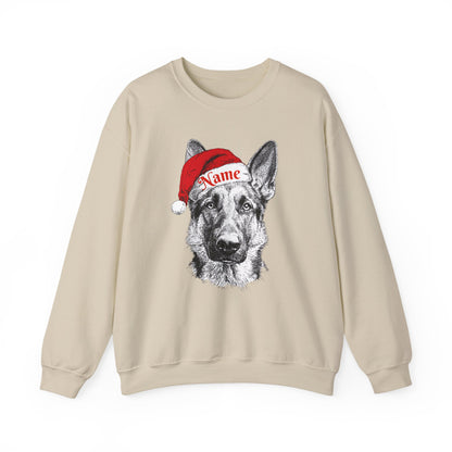 Christmas Hat GSD Custom Sweatshirt