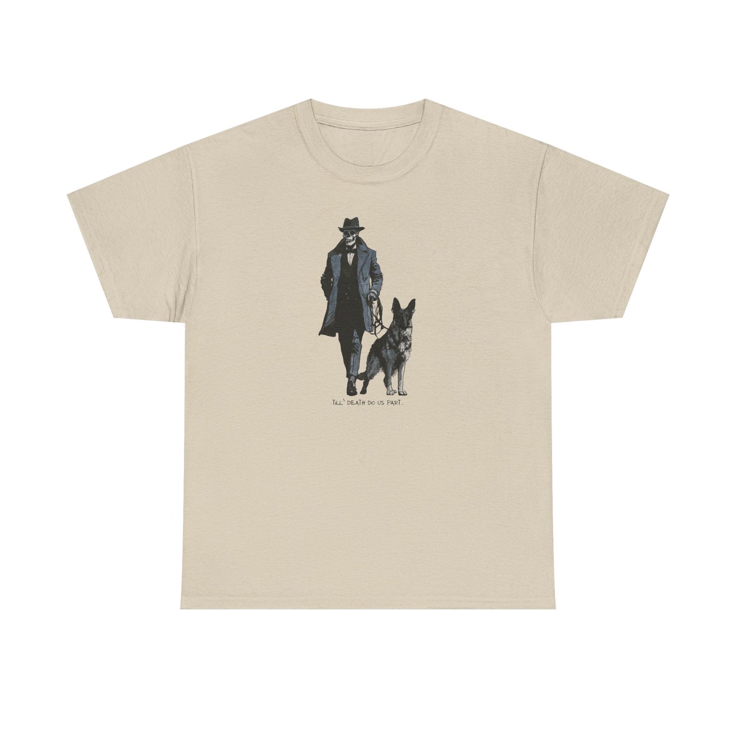 Till Death Do Us Part German Shepherd Cotton Tee