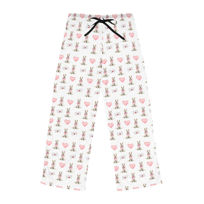 Valentines White GSD Pajama Pants
