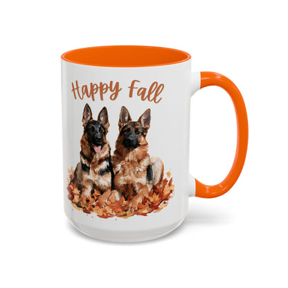 Happy Fall German Shepherd Mug