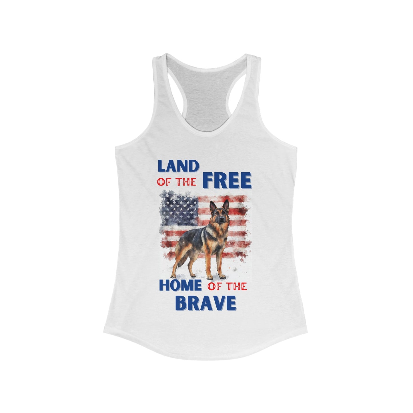 Land of the Free GSD Tank Top