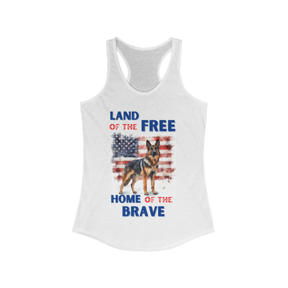 Land of the Free GSD Tank Top