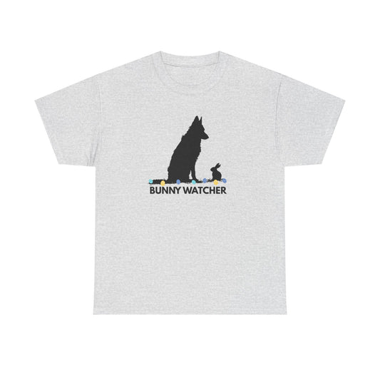 Bunny Watcher – German Shepherd Cotton Tee