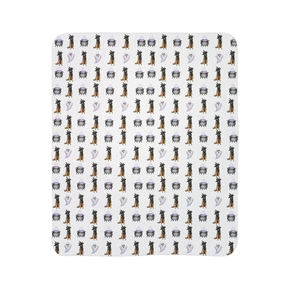 Shepherds & Spells Sable GSD Blanket
