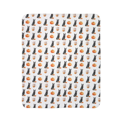 Pumpkin Spice Bi-Color GSD Blanket