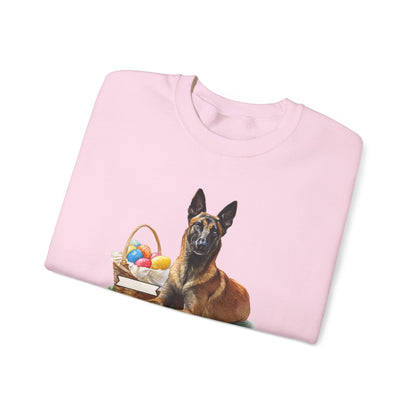 Custom Easter Belgian Malinois Sweatshirt