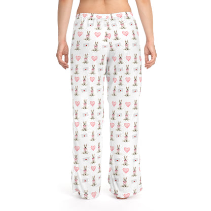 Valentines White GSD Pajama Pants