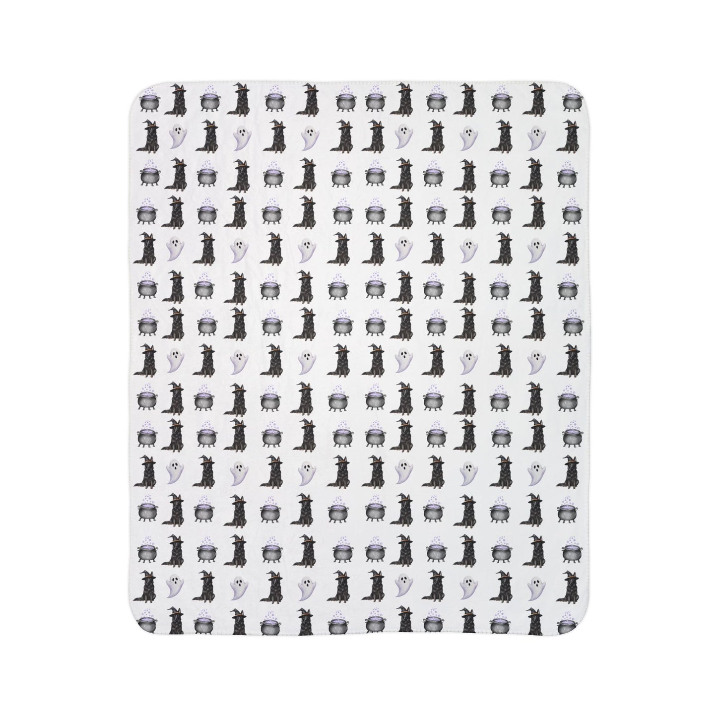 Shepherds & Spells Black GSD Blanket