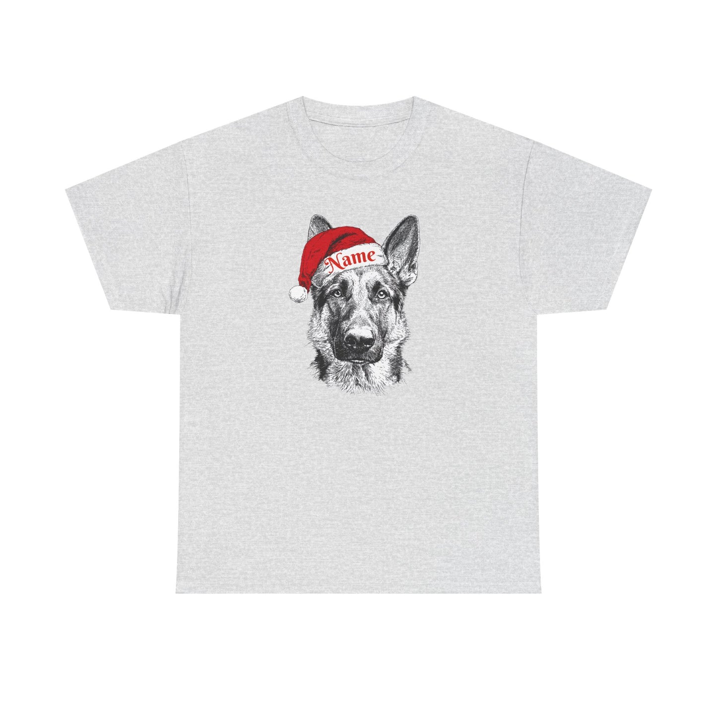 Christmas Hat GSD Custom Tee