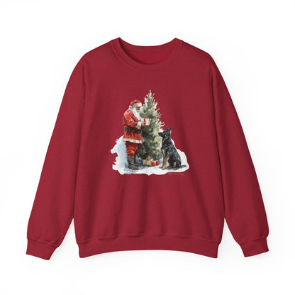 Shepherd & Santa Bicolor GSD Sweatshirt
