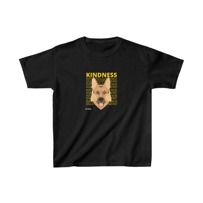 German Shepherd Dog T-shirt -Kindness Kid's Shirt