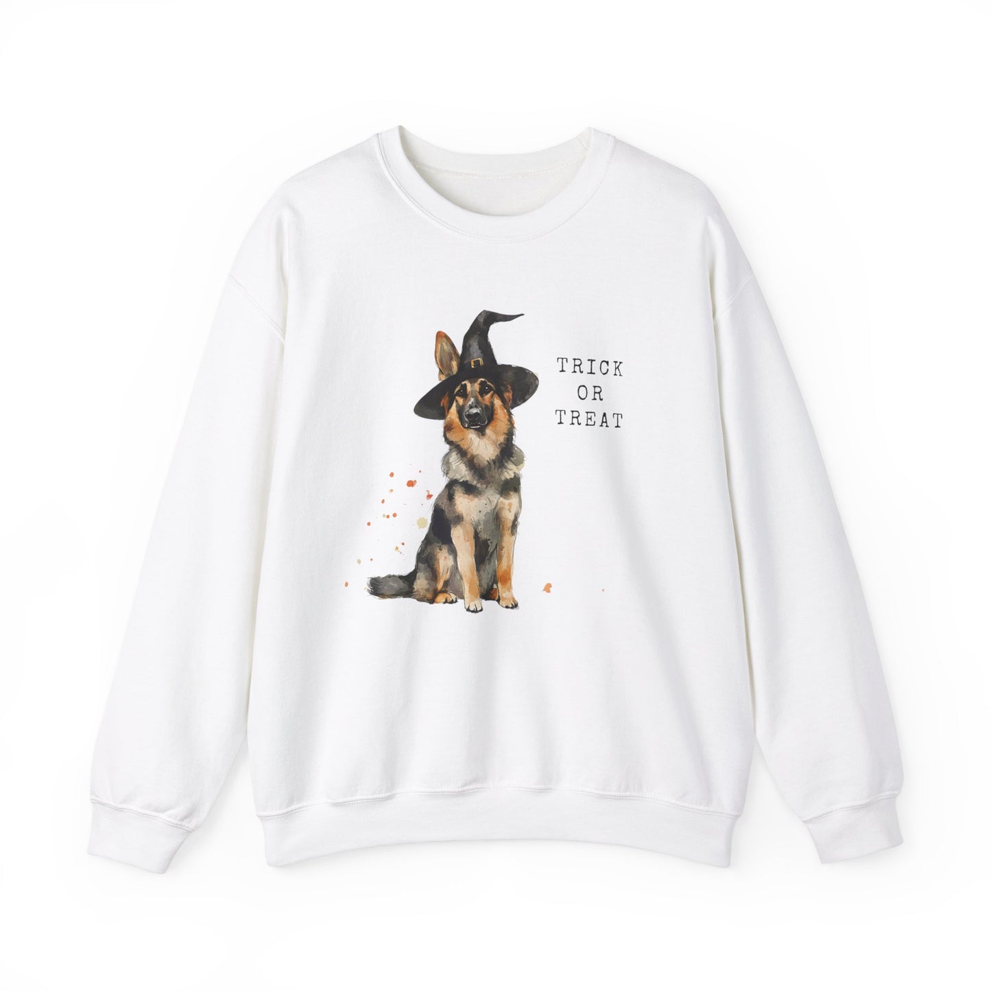 German Shepherd Witch Sweatshirt