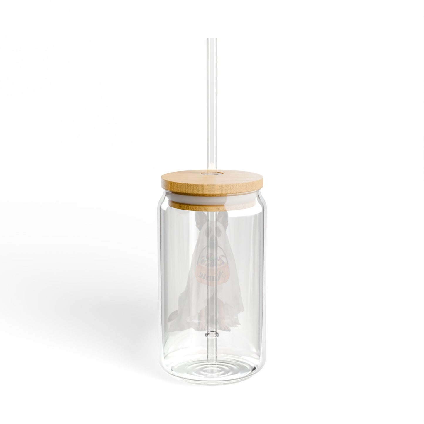 Personalized Ghost Shepherd Glass Sipper