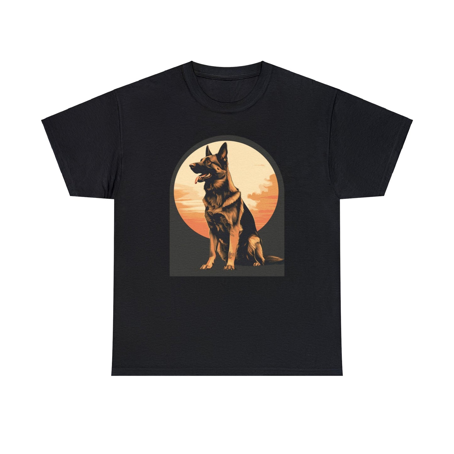 German Shepherd Art T-Shirt