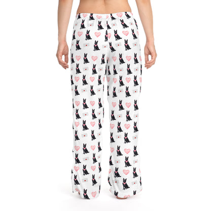 Valentines Black GSD Pajama Pants