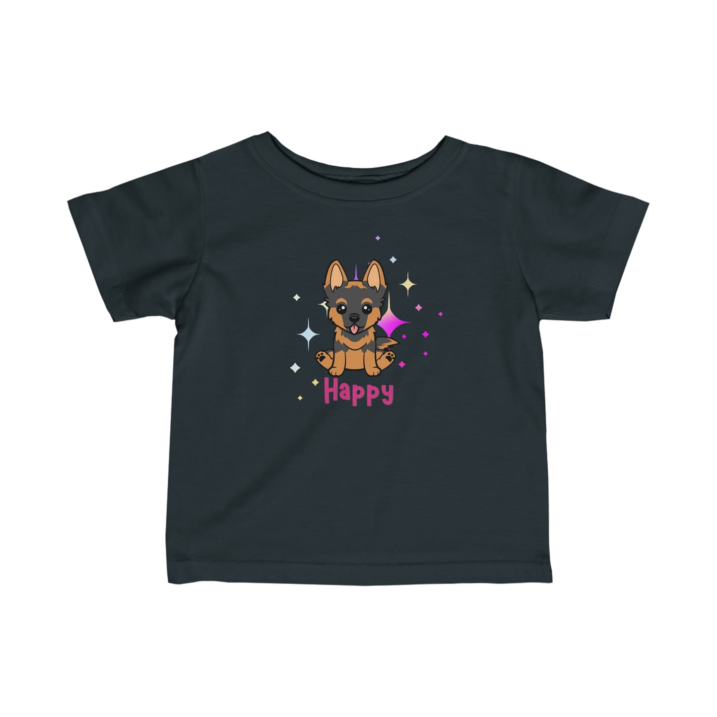 German Shepherd Dog T-shirt -Happy Toddler's Shirt