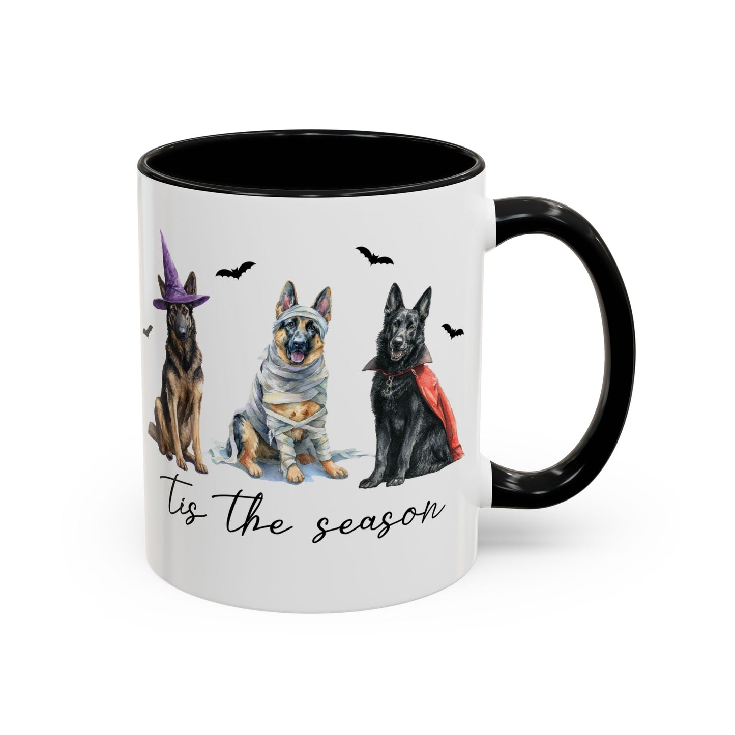 Tis the Season Halloween German Shepherd Mug