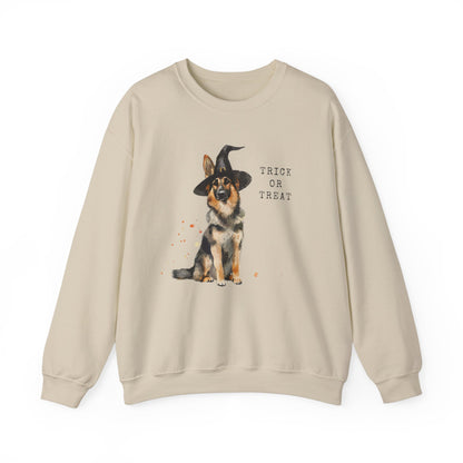 German Shepherd Witch Sweatshirt