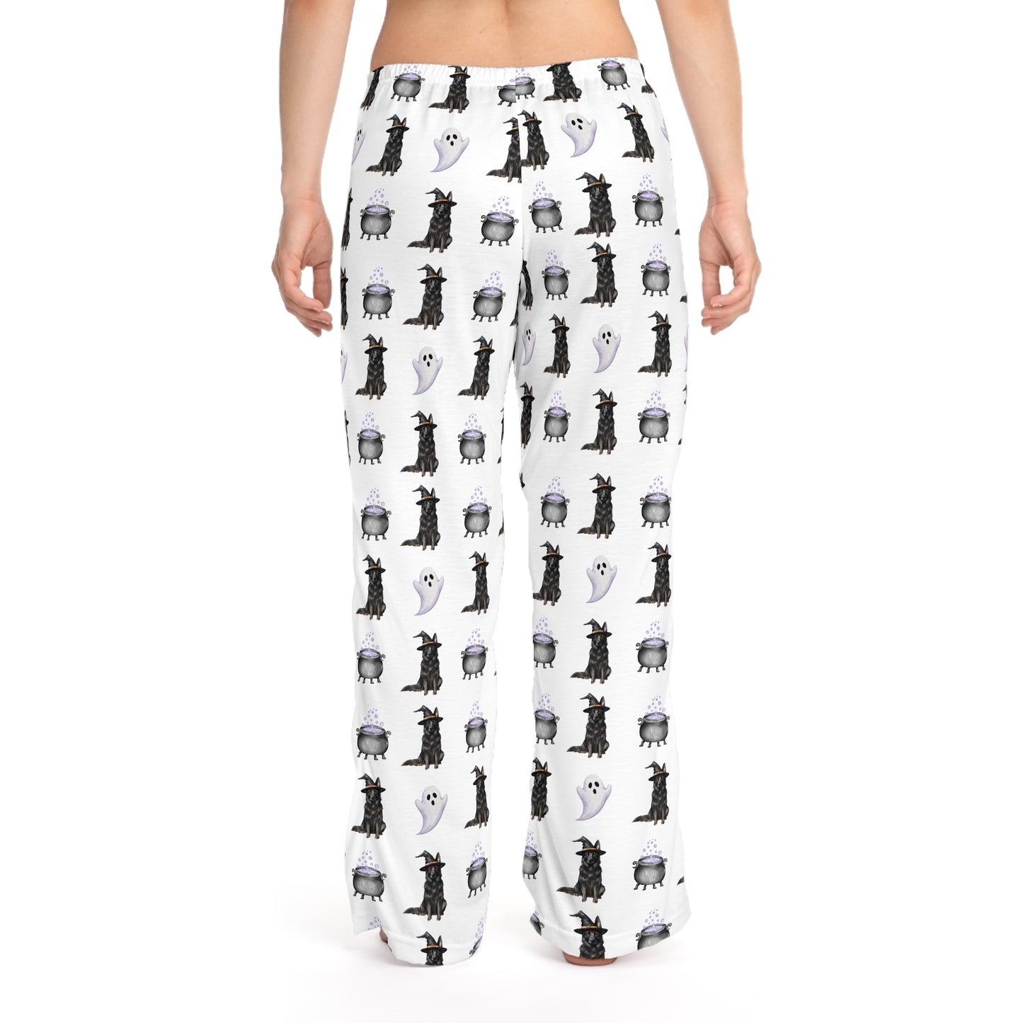 Shepherds & Spells Black GSD Pajama Pants