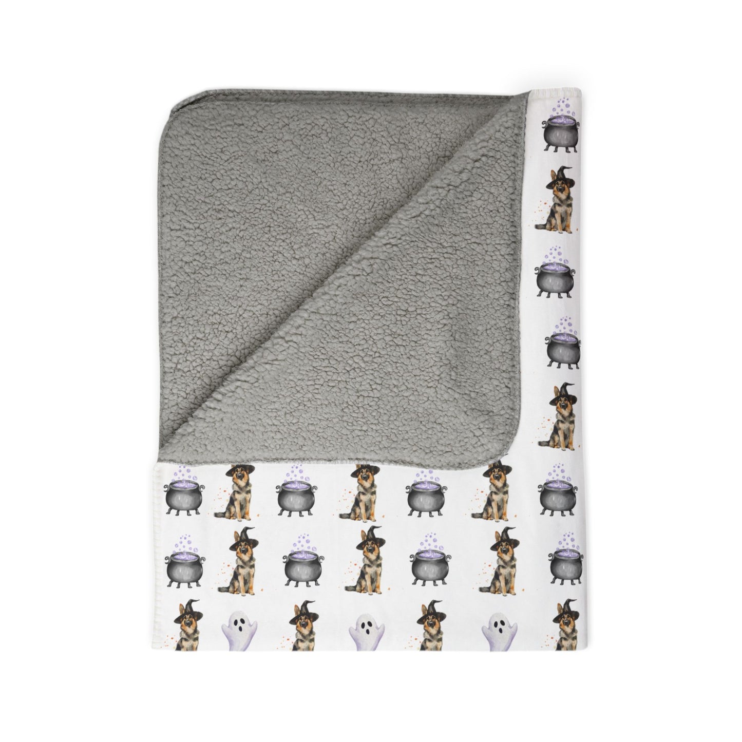 Shepherds & Spells GSD Blanket