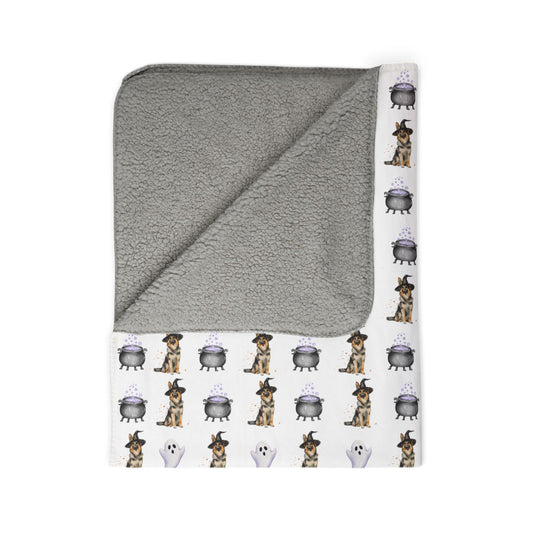 Shepherds & Spells GSD Blanket