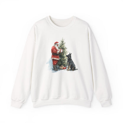 Shepherd & Santa Bicolor GSD Sweatshirt