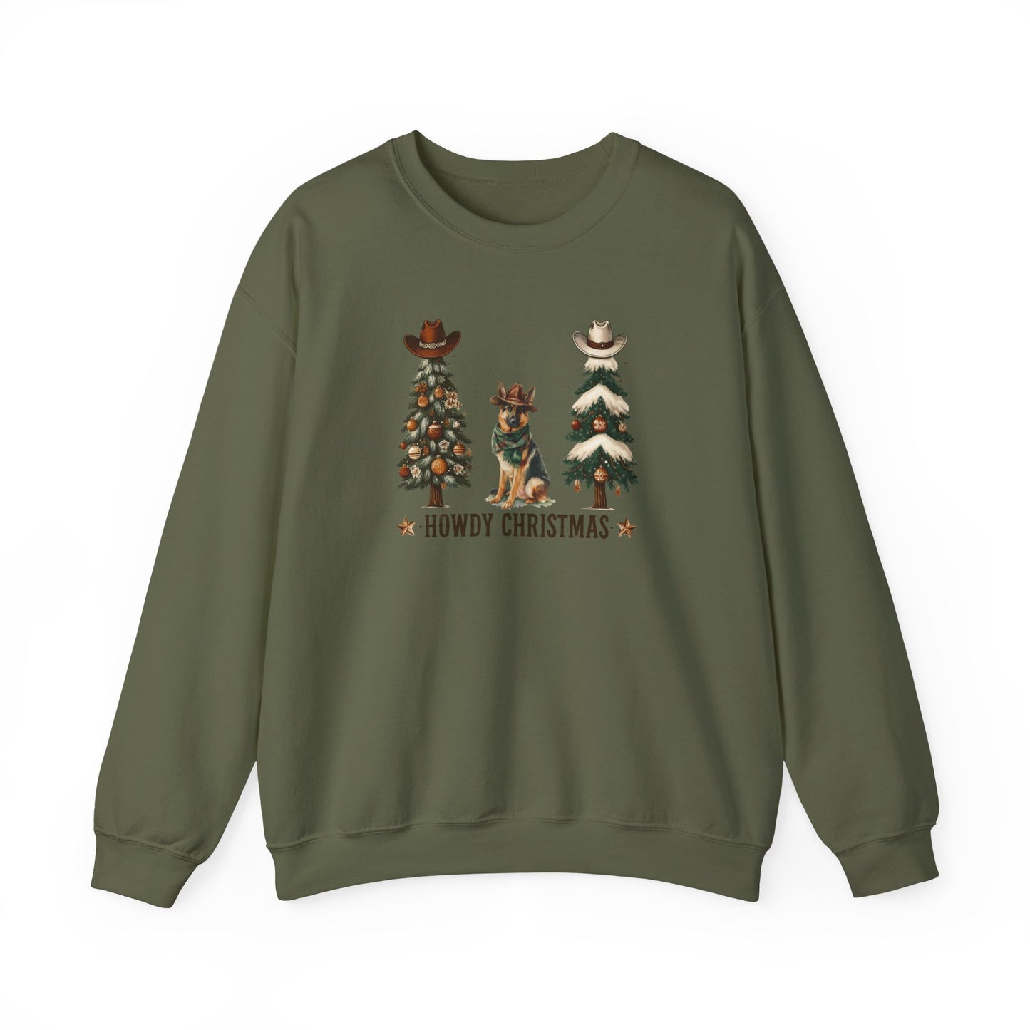 Howdy Christmas GSD Sweater