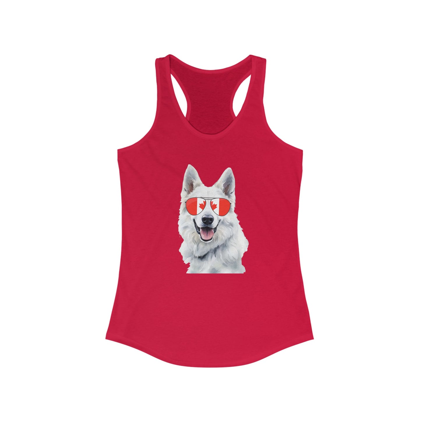 Canada White GSD Tank Top