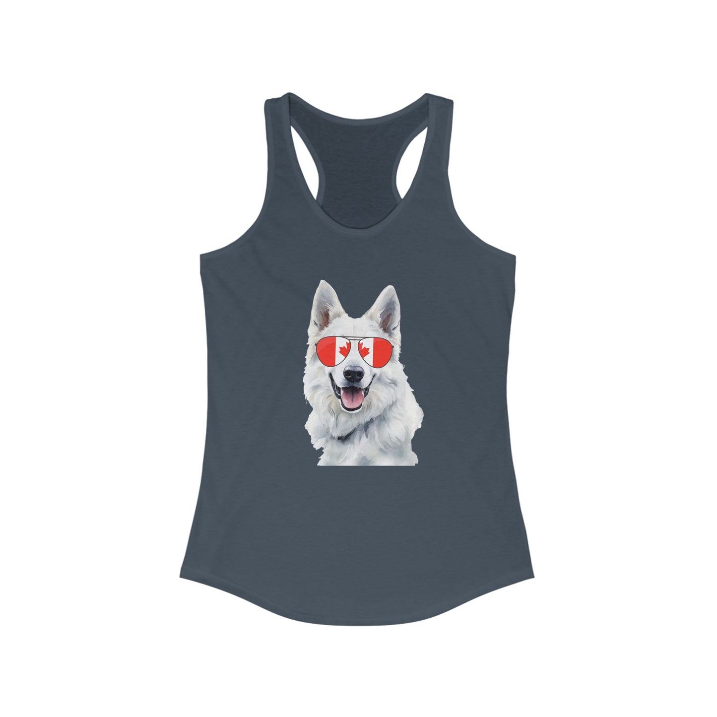 Canada White GSD Tank Top