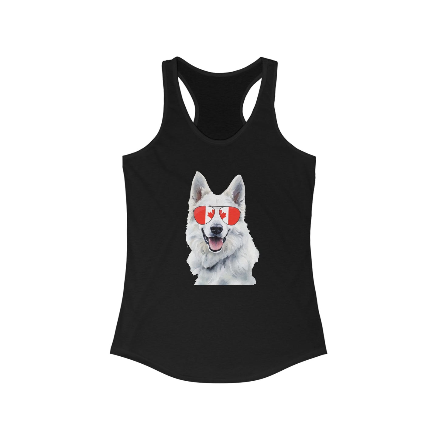Canada White GSD Tank Top