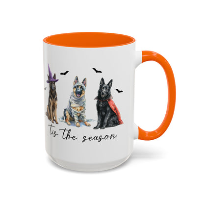 Tis the Season Halloween German Shepherd Mug