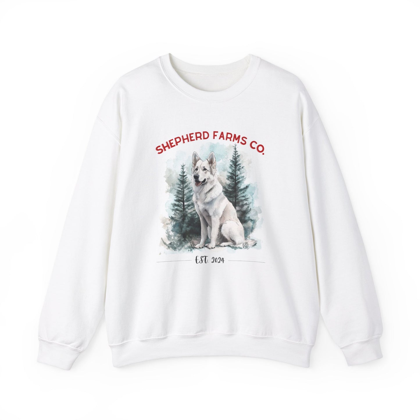 Shepherd Farms Co. Sweater White GSD