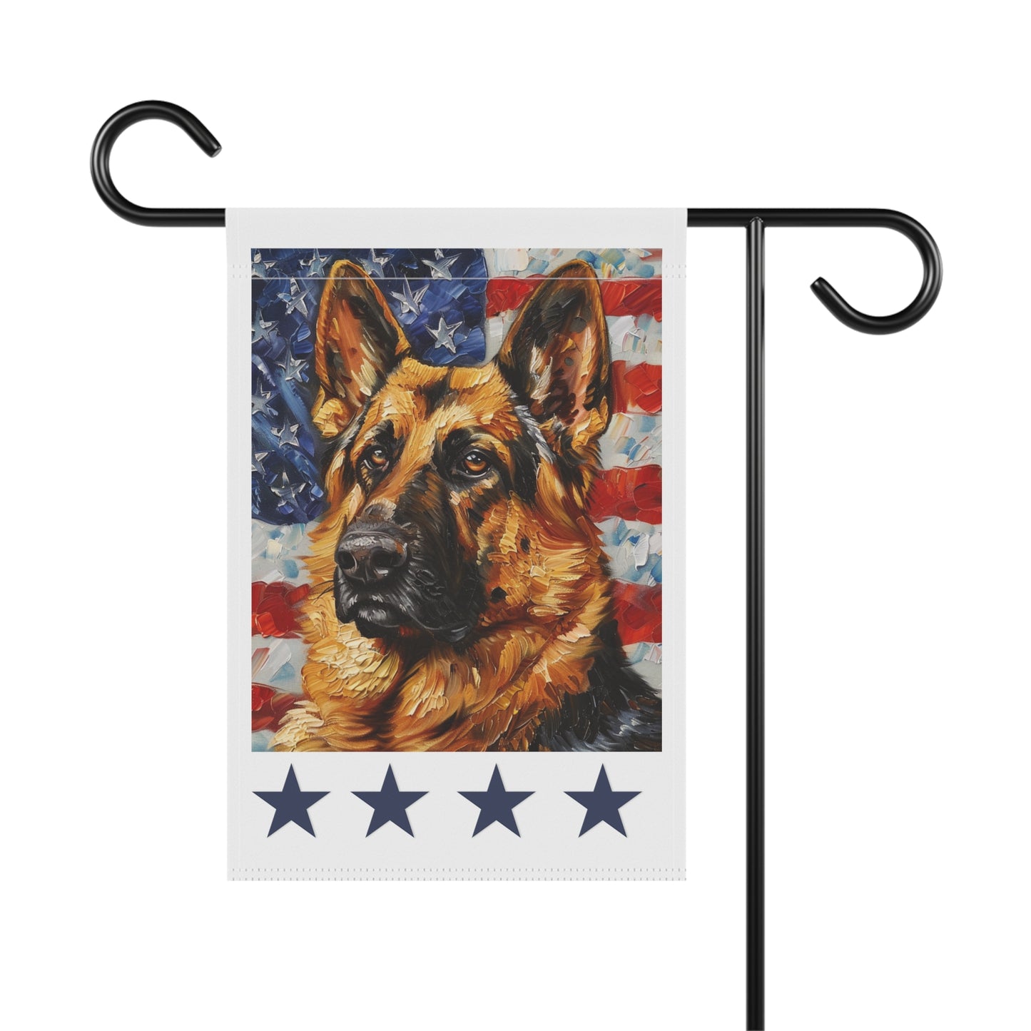 American GSD Garden Banner