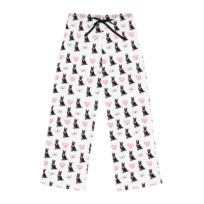 Valentines Black GSD Pajama Pants