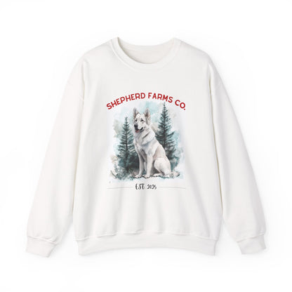 Shepherd Farms Co. Sweater White GSD