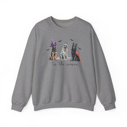 Tis the Season Halloween German Shepherd Sweatshirt