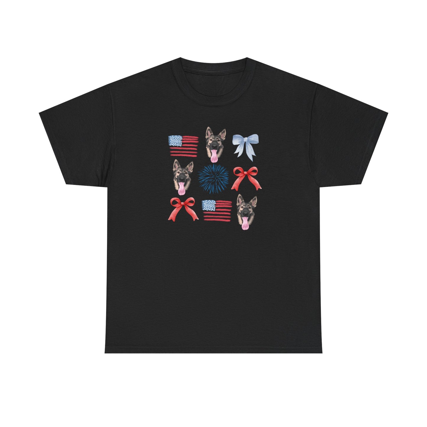 American Sable GSD Pattern T-Shirt