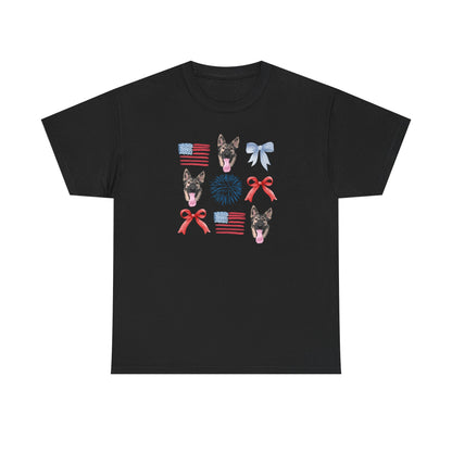 American Sable GSD Pattern T-Shirt