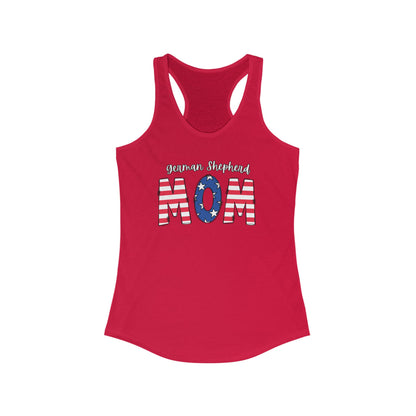 American German Shepherd MOM Tank Top