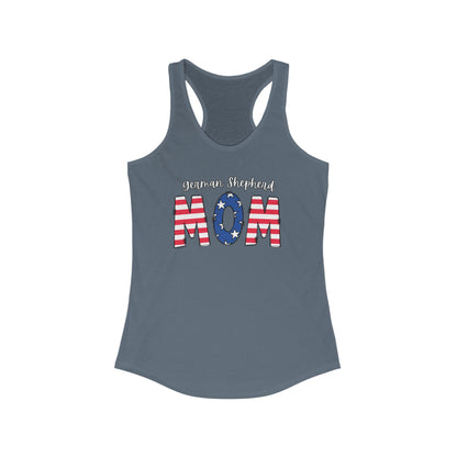 American German Shepherd MOM Tank Top