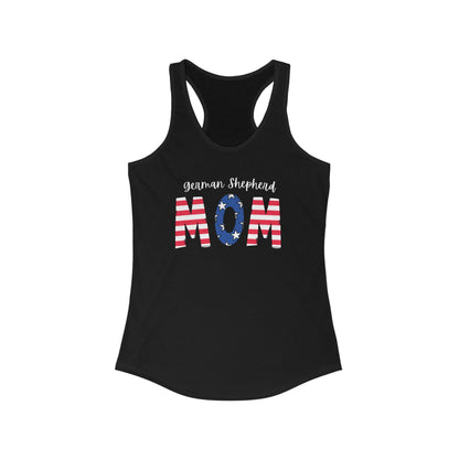 American German Shepherd MOM Tank Top