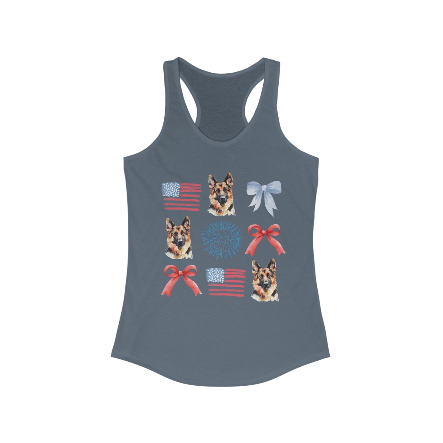American GSD Pattern Tank Top