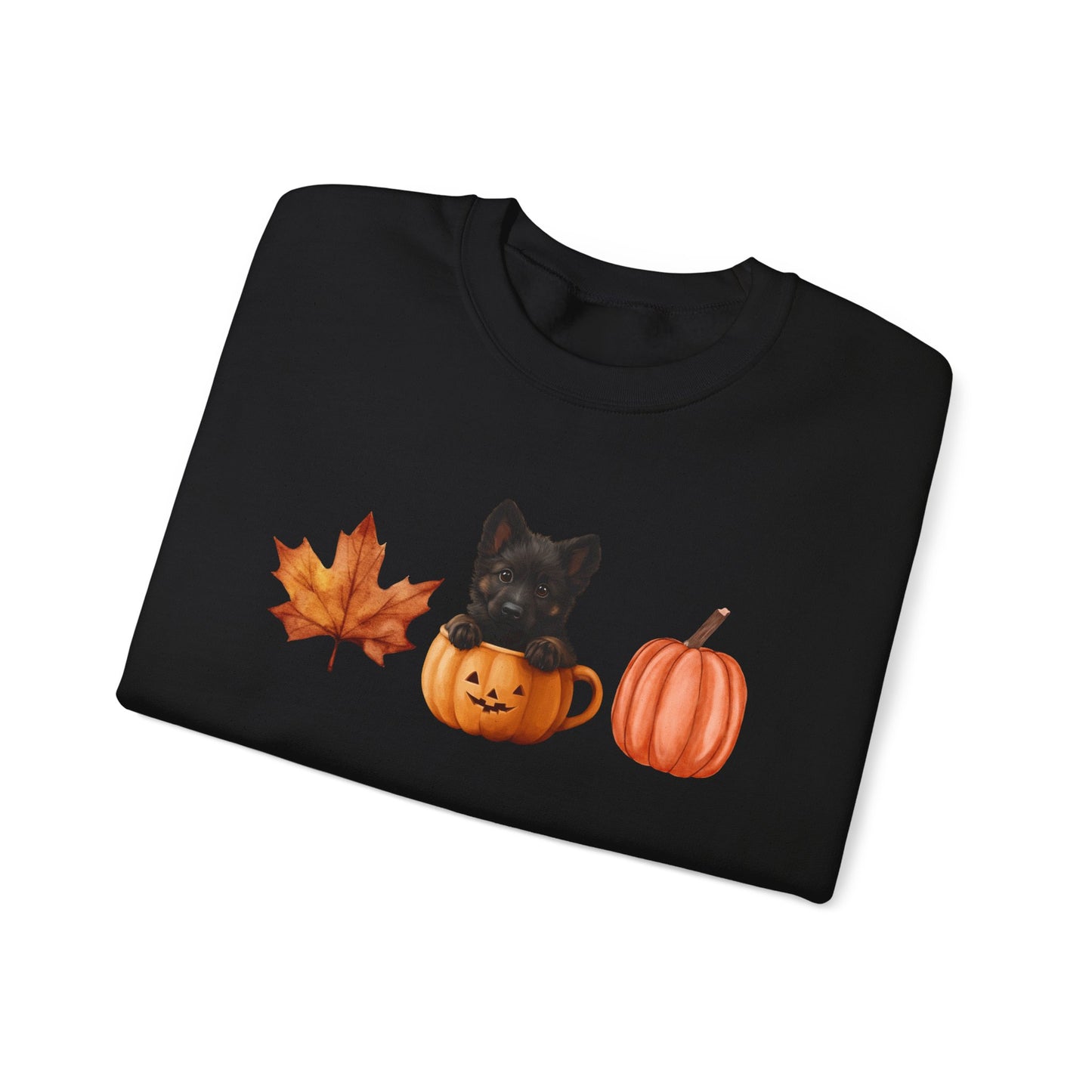 Pumpkin Pup Sable GSD Sweatshirt