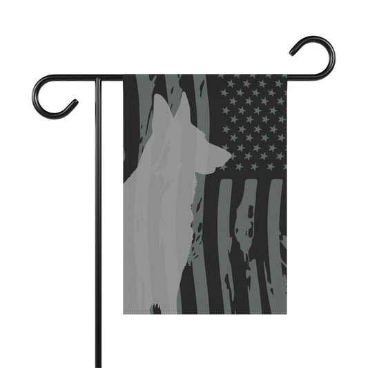 German Shepherd American Banner