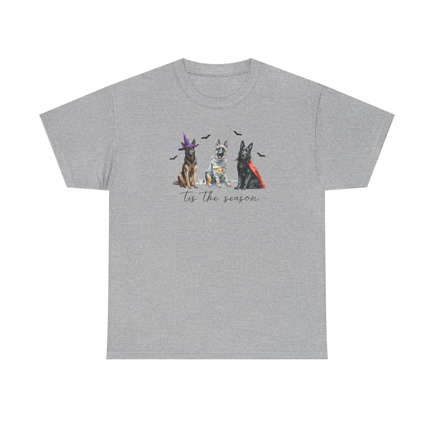 Tis the Season Halloween German Shepherd Tee