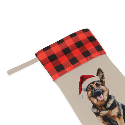 Custom German Shepherd Stocking