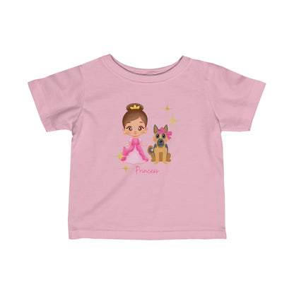 German Shepherd Dog T-Shirt - Princess Toddler Shirt